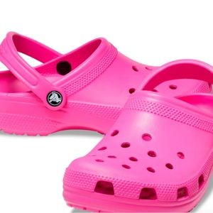 Hot Pink Crocs
